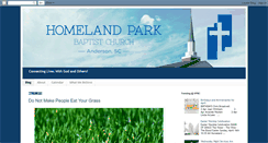 Desktop Screenshot of homelandparkbc.org